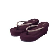  Dép Xốp Biti's Nữ Màu Đỏ Đậm BXW016700DOD 