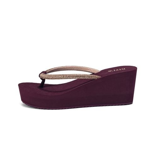  Dép Xốp Biti's Nữ Màu Đỏ Đậm BXW016700DOD 