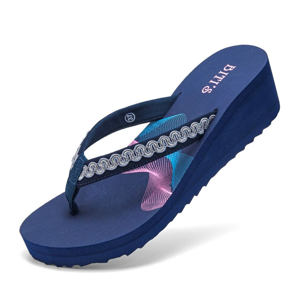  Dép Biti's Nữ Màu Xanh Nhớt BXW020200XNH 
