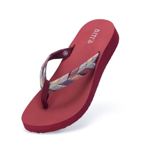  Dép Xốp Biti's Nữ Màu Đỏ BXW022000DOO 