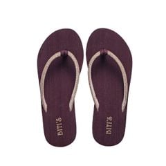  Dép Xốp Biti's Nữ Màu Đỏ Đậm BXW027100DOD 