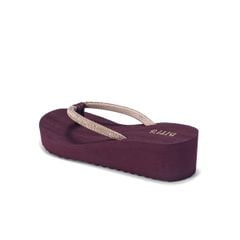  Dép Xốp Biti's Nữ Màu Đỏ Đậm BXW027100DOD 