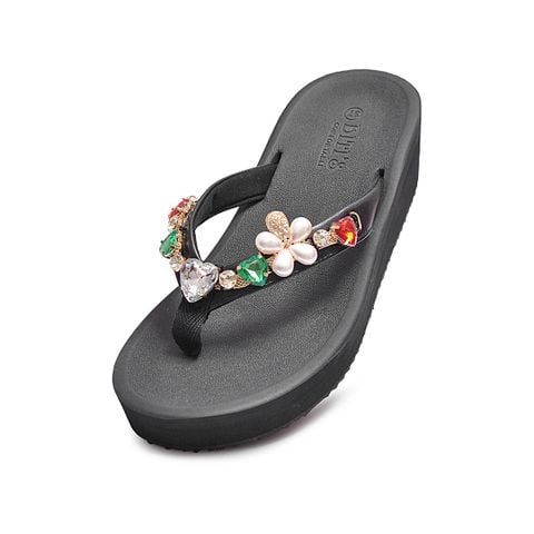  Dép Xốp Biti's Nữ Màu Đen BXW029200DEN 