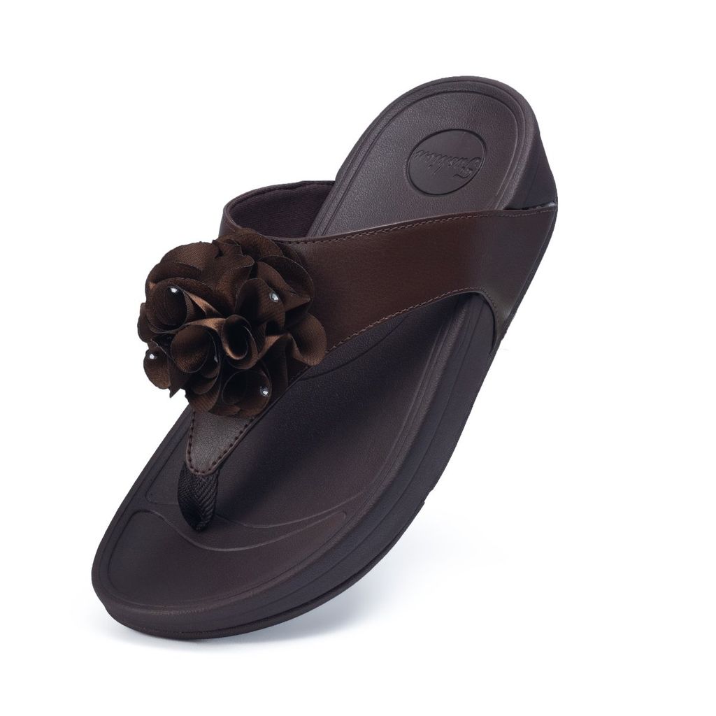  Dép Biti's Nữ Màu Nâu BYW001001NAU 