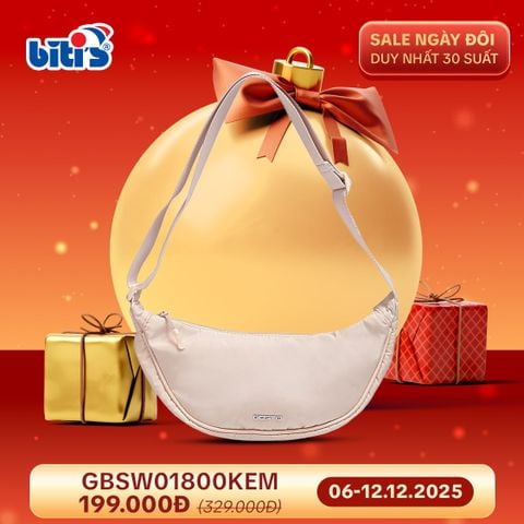  Túi Xách Gosto Nữ Màu Kem GBSW01800KEM 