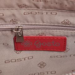  Túi Xách Gosto Nữ Màu Đỏ GBSW09801DOO 