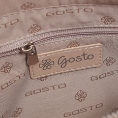  Túi Xách Gosto Nữ Màu Kem GBSW09801KEM 