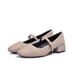  Giày Bít Gosto Nữ Màu Kem GFW020488KEM 