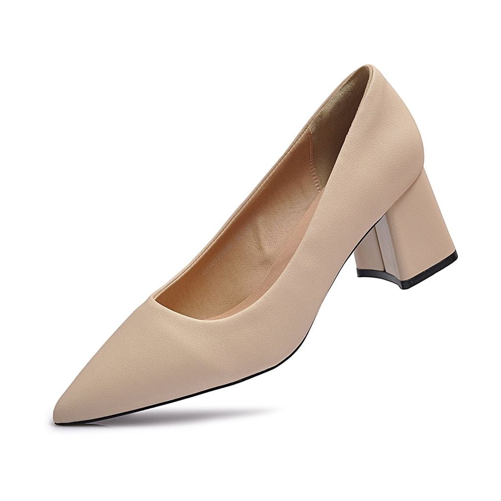  Giày Bít Gosto Nữ Màu Kem GFW020688KEM 