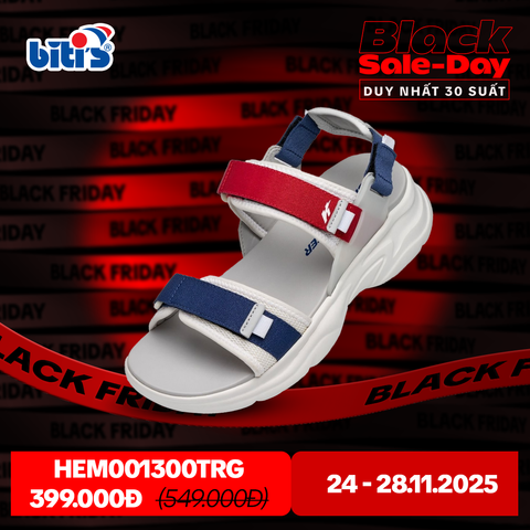  Sandal Biti’s Hunter Sandal - Dune Edition Nam Màu Trắng HEM001300TRG 