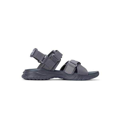 Giày sandal nam Biti's Hunter City màu xám đậm quai lưới dệt si thun co giãn chính hãng HEM002500XAD