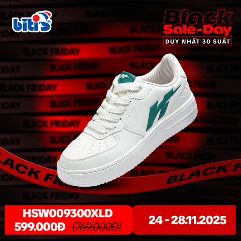  Giày Thể Thao Biti's Hunter Nữ Màu Xanh Lá Đậm HSW009300XLD 