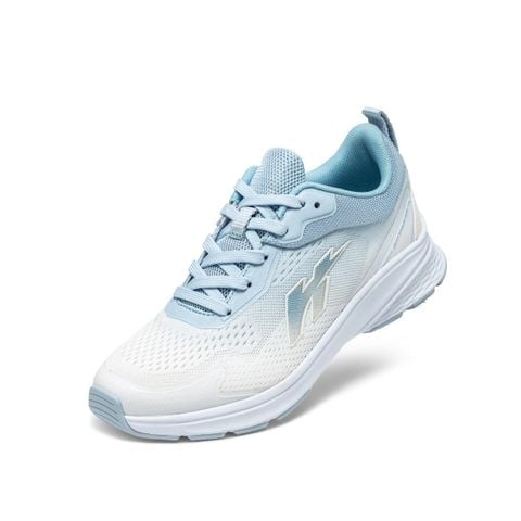 Giày thể thao nữ Bitis Hunter Nova màu xanh dương quai dệt Jacquard đế Phylon cao su HSW015400XDG chính hãng