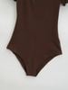 Bodysuit Cổ Tròn Rộng 7681