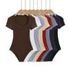 Bodysuit Cổ Tròn Rộng 7681