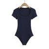 Bodysuit Cổ Tròn Rộng 7681