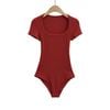Bodysuit Cổ Tròn Rộng 7681