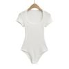 Bodysuit Cổ Tròn Rộng 7681