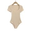 Bodysuit Cổ Tròn Rộng 7681