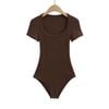 Bodysuit Cổ Tròn Rộng 7681