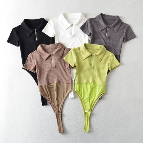  Bodysuit Phối Lưới 7697 