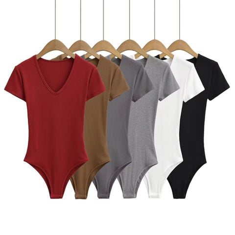  Bodysuit Cổ Tim 7715 