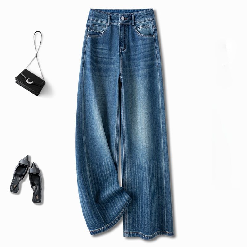 Quần Jean Suông Mềm 7720