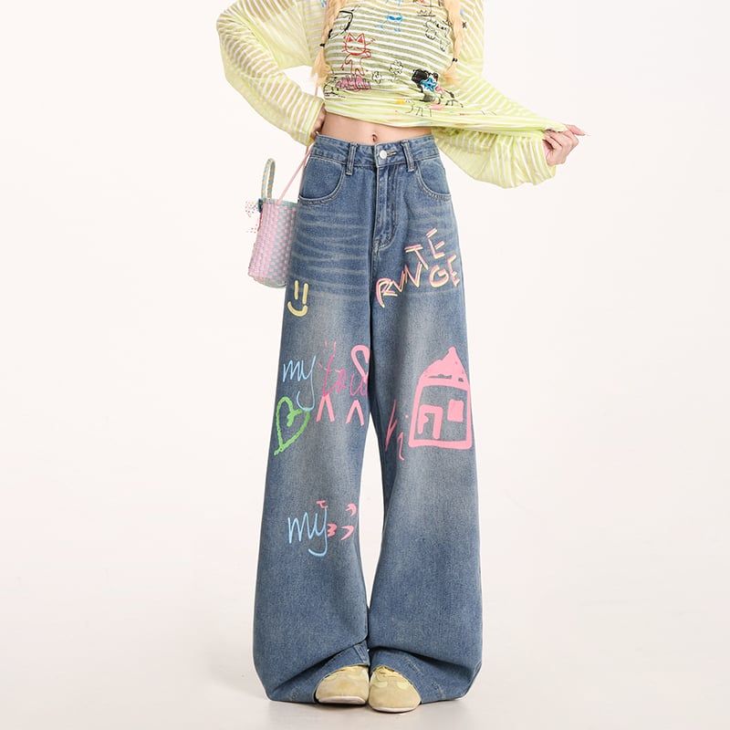 Quần Jean Ống Rộng 7727