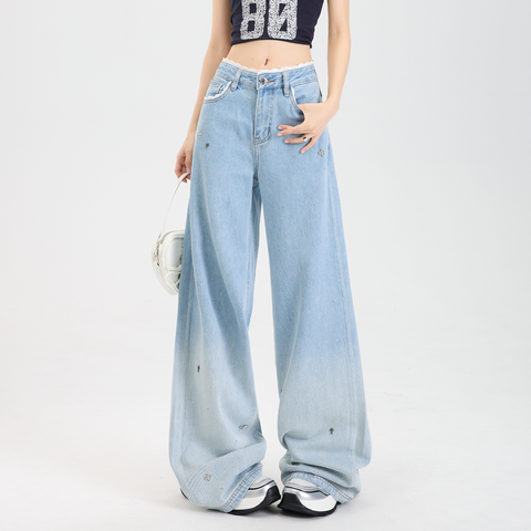  Quần Jean Ống Rộng 7733 