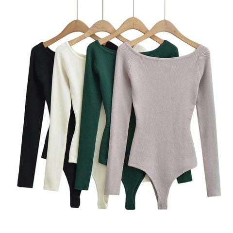  Bodysuit Len Cổ Thuyền 7741 