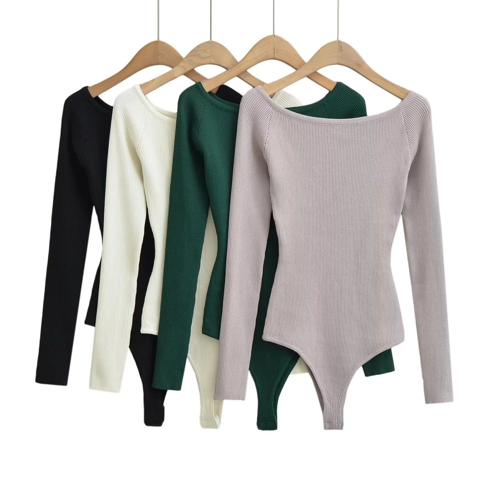 Bodysuit Len Cổ Thuyền 7741