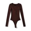 Bodysuit Len Cổ Tim 7742