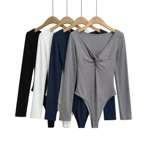  Bodysuit Thun Cổ V 7751 