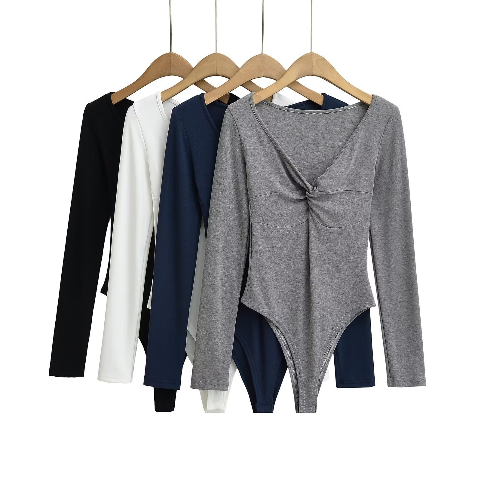 Bodysuit Thun Cổ V 7751