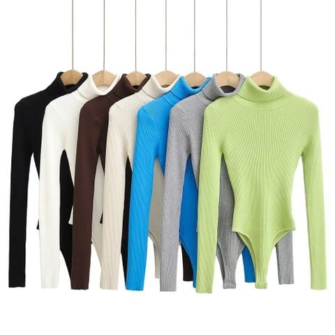  Bodysuit Len Cổ Lọ 7763 