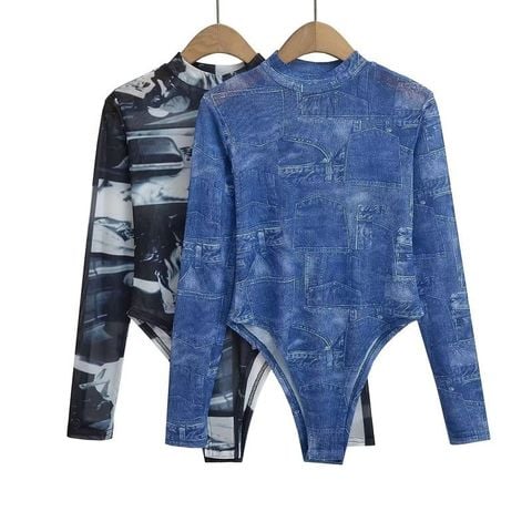  Bodysuit Thun Lưới 7768 