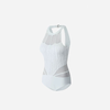 Swimsuit Cổ Yếm Phối Lưới Dập Ly 7780