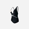 Swimsuit Cổ V Khoét Sâu Đính Hoa Nổi 7782
