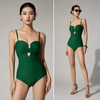 Swimsuit 2 Dây Cắt Khoét Chân Ngực Tinh Tế 7784