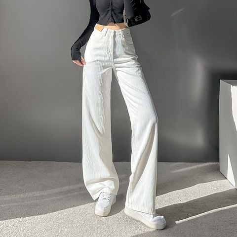  Quần Jean Suông Mềm 7811 