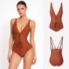 Swimsuit Cổ V Định Hình Đan Dây Corset 7832