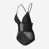 Swimsuit Phối Lưới Cổ V 2 Dây Mảnh 7841