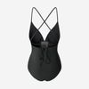 Swimsuit Phối Lưới Cổ V 2 Dây Mảnh 7841