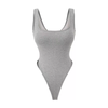 Bodysuit Cổ Vuông 2 Dây Bản Lớn 7865