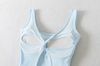Bodysuit Cổ Vuông 2 Dây Bản Lớn 7865