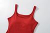 Bodysuit 2 Dây Dáng Cắt Hông Cao 7866