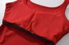 Bodysuit 2 Dây Dáng Cắt Hông Cao 7866