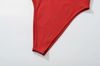 Bodysuit 2 Dây Dáng Cắt Hông Cao 7866