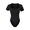 Bodysuit Thun Tay Ngắn Cổ Vuông 7867