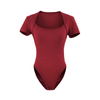 Bodysuit Thun Tay Ngắn Cổ Vuông 7867